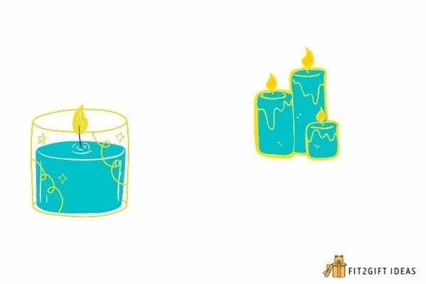 9 Handmade Gifts For a Friend That Will Make Them Say 'Aww' 6 candles gift