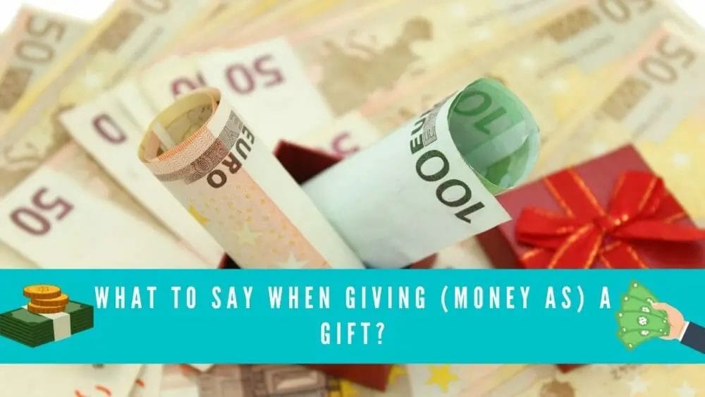 What to Say When Give a Gift 