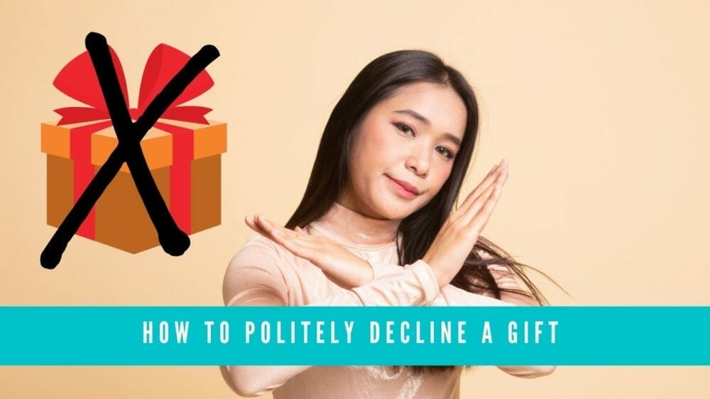 How To Politely Decline A Gift - Fit2Gifts